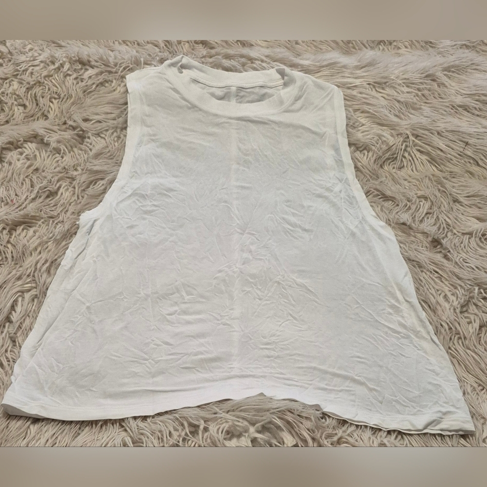 White Sleeveless Women's Lululemon Top